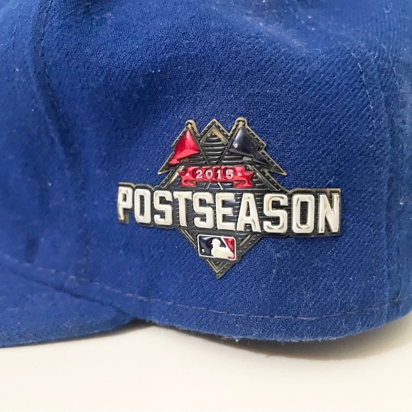 Toronto Blue Jays 2015 Post Season MLB New Era 59FIFTY Fitted 7 1/2 Cap Hat - Picture 5 of 16
